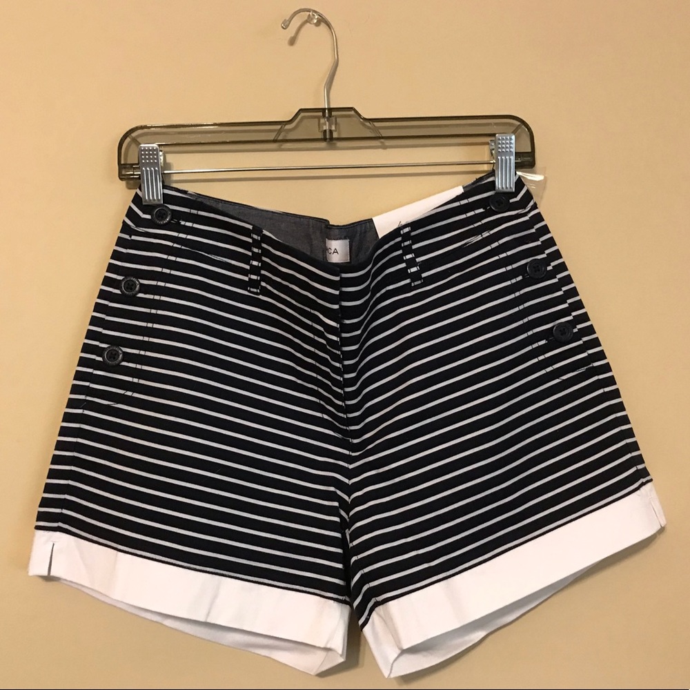 Nautica 4” inseam striped shorts